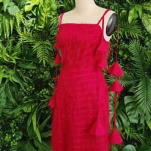 Đầm Hoa Tuyết 2 lớp_Mặc 3 kiểu_Dự Tiệc - Cafe sang trọng tinh tế_D08