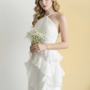 Đầm Dạ Tiệc Đi Chơi Quyến Rũ Thanh Lịch_Hàng Thiết Kế 2 lớp_HAZO Clothing